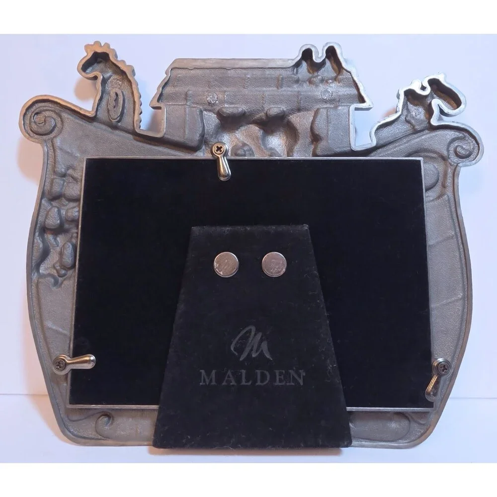 Malden Two by Two Noah's Ark Pewter-tone Baby 3.5